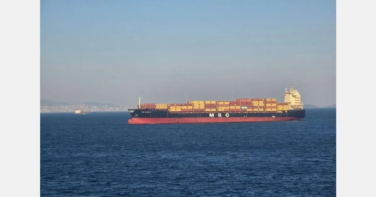 MSC приостанавливает бронирования в Новороссийск после атаки дрона на контейнеровоз